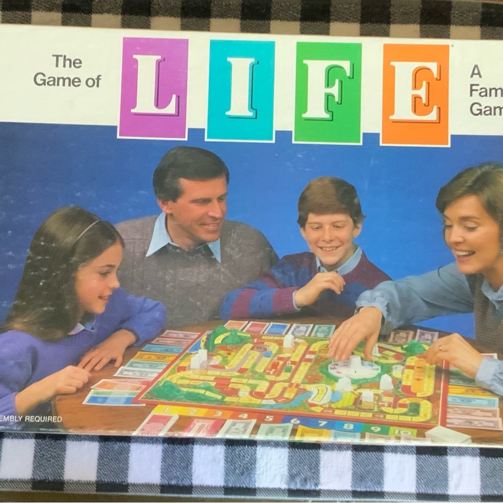 Vintage Game of Life Board Game Adventure Co 1982